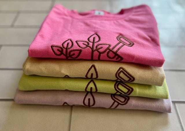 EMBROIDERED TEE- GET DIRTY