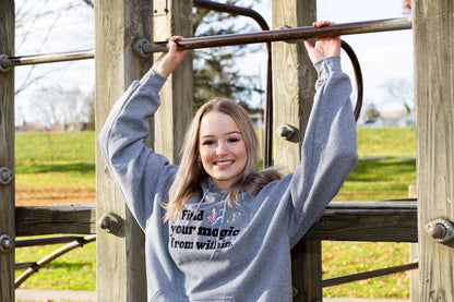 EMBROIDERED SWEATSHIRT- MAGIC WITHIN