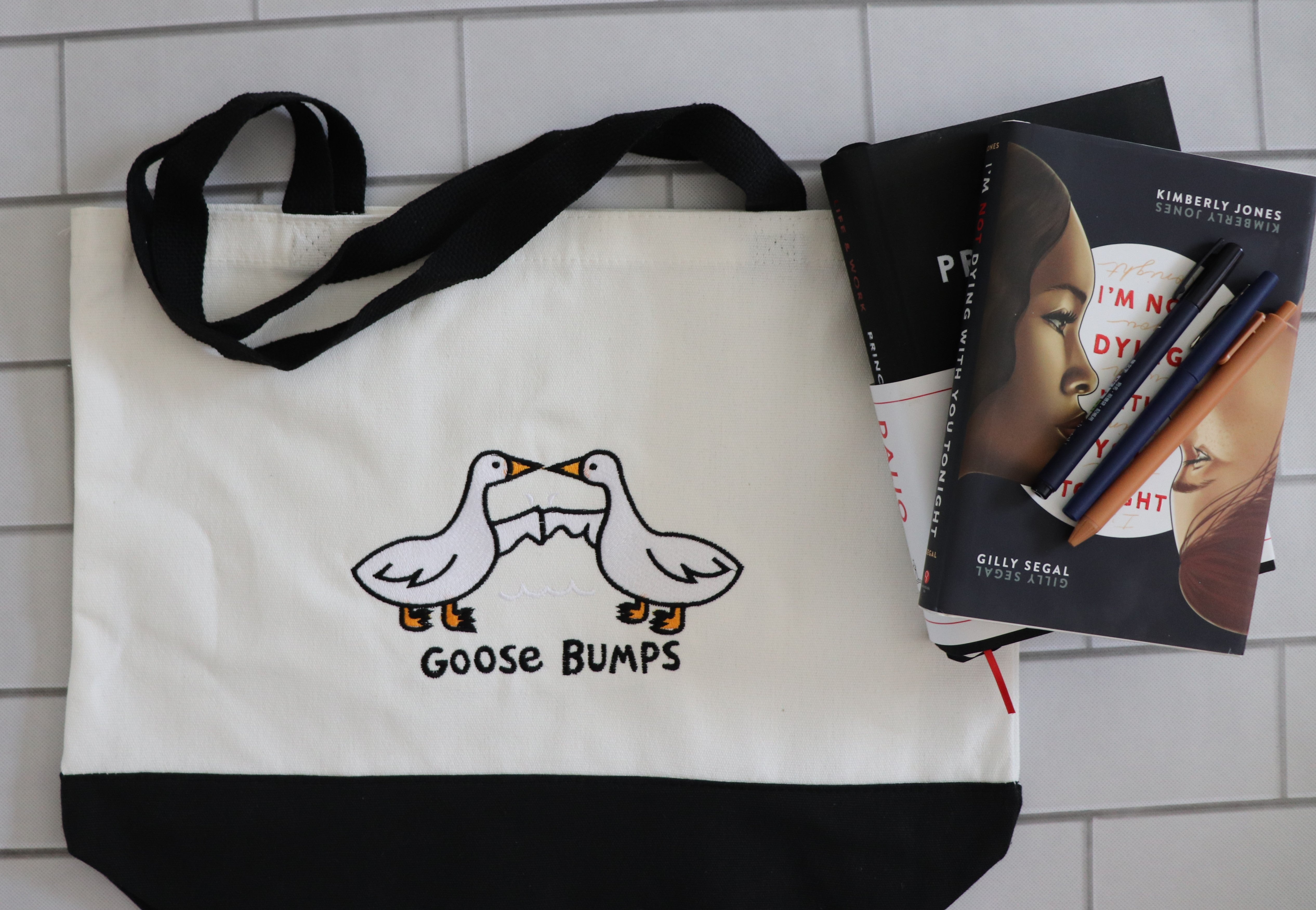 TOTE BAG- GOOSE BUMPS