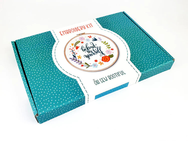 BE KIND TO YOURSELF EMBROIDERY KIT by Oh Sew Bootiful