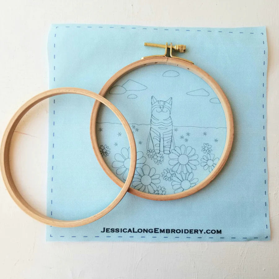 CAT EMBROIDERY KIT