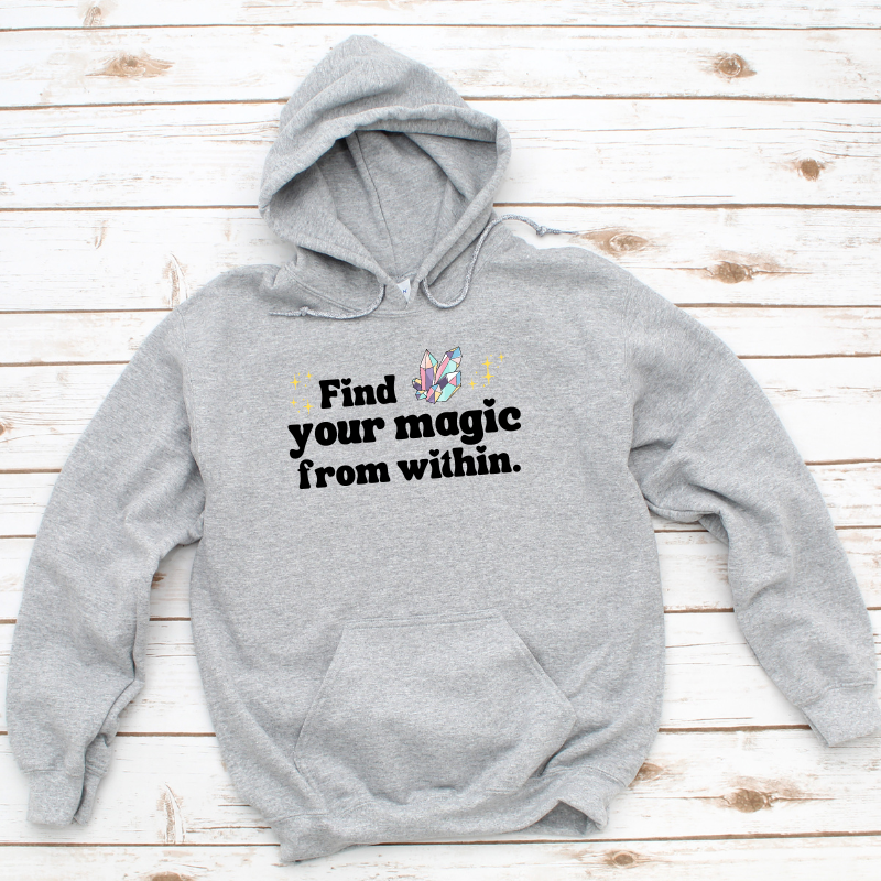 EMBROIDERED SWEATSHIRT- MAGIC WITHIN