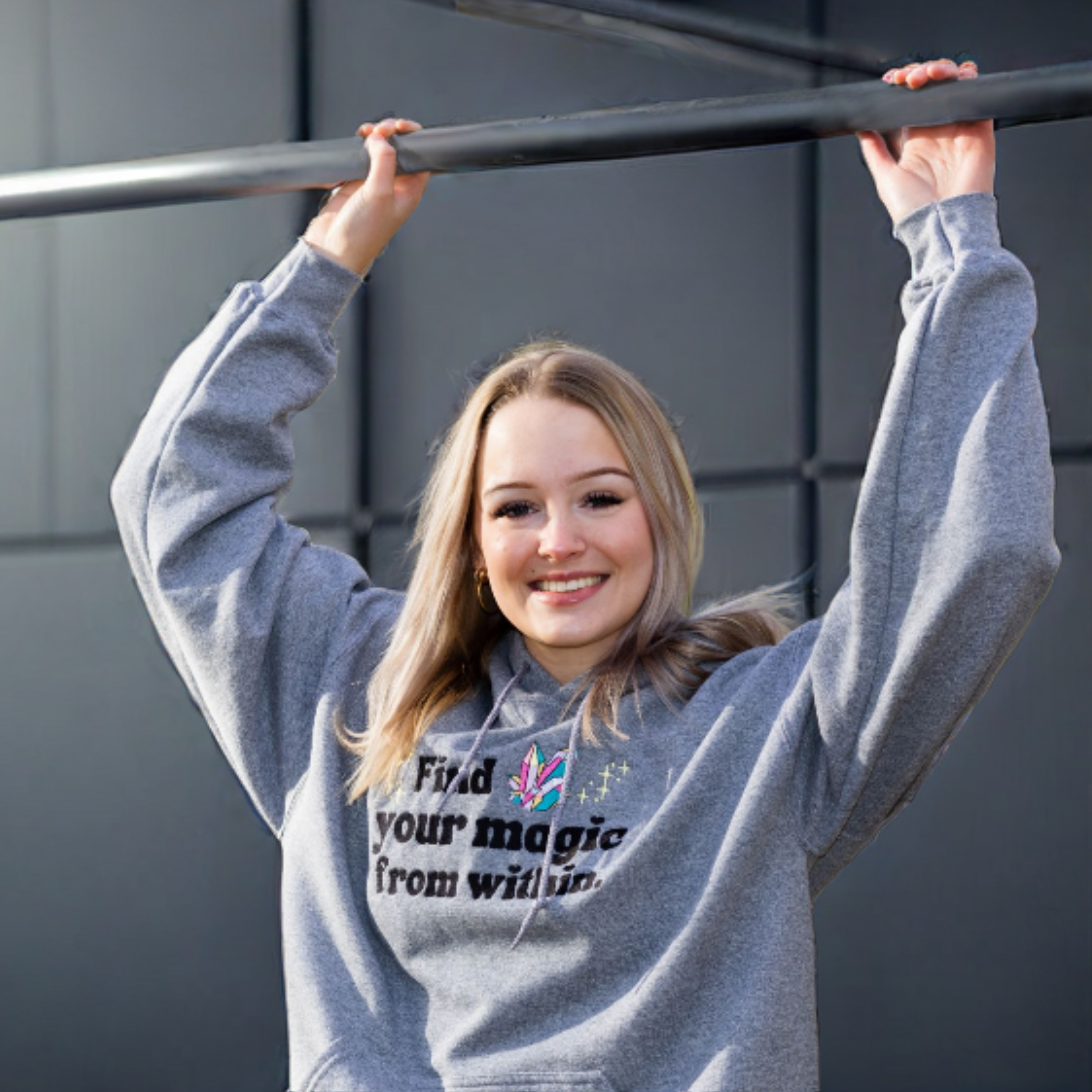 EMBROIDERED SWEATSHIRT- MAGIC WITHIN
