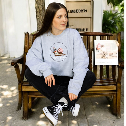 EMBROIDERED SWEATSHIRT- SNAIL MAIL REVOLUTION