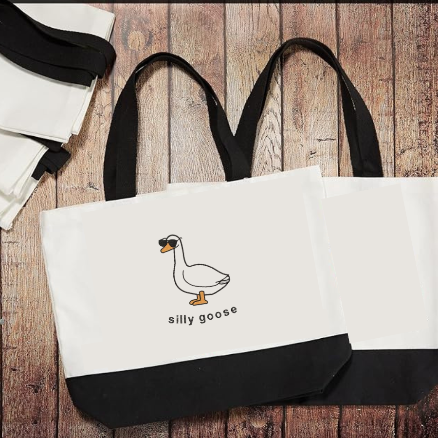 TOTE BAG- SILLY GOOSE