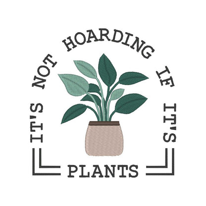 PLANT HOARDER EMBROIDERED SWEATSHIRT