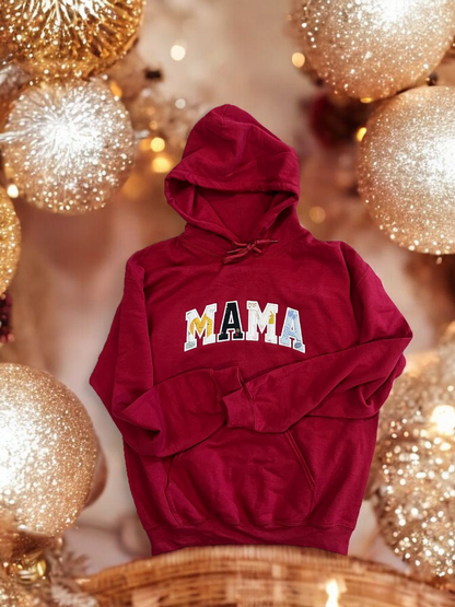 CUSTOM APPLIQUE MAMA SWEATSHIRT