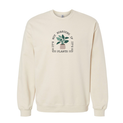PLANT HOARDER EMBROIDERED SWEATSHIRT