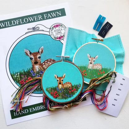 DEER EMBROIDERY KIT