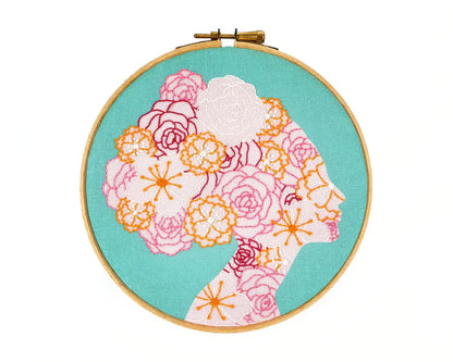 SHE BLOOMS EMBROIDERY KIT