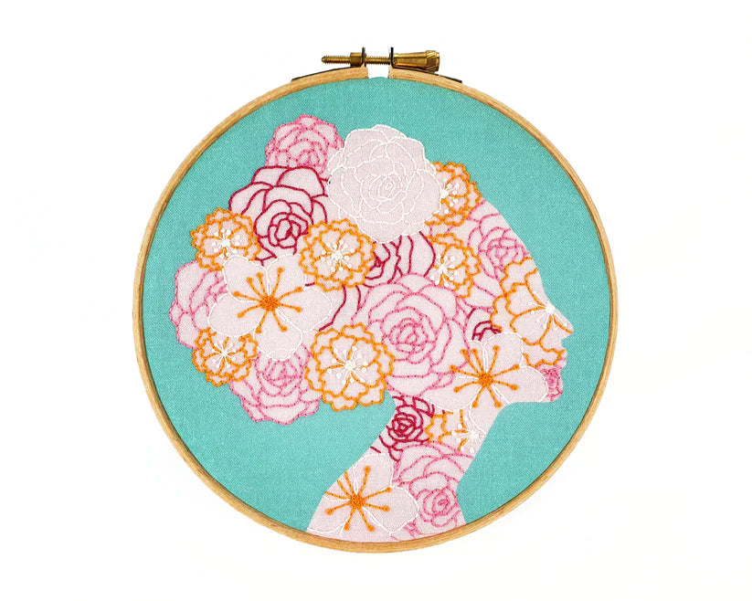 SHE BLOOMS EMBROIDERY KIT
